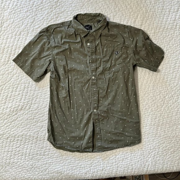 Dakine - Men's Modern Fit Short Sleeve Button Down w/ Print - XL - Picture 1 of 2